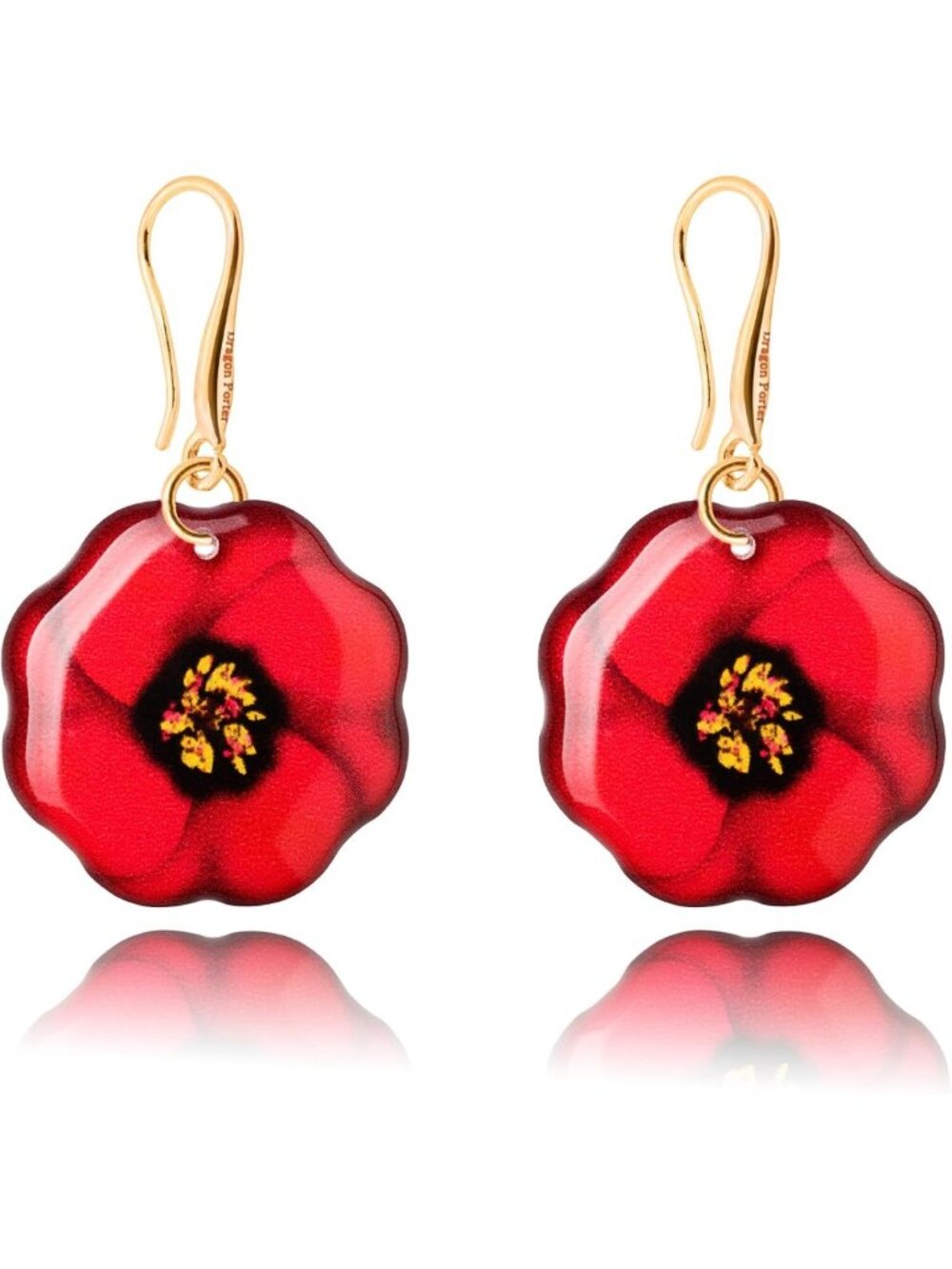 Vibrant Floral Dangle Earrings for Women | Colorful Statement Jewelry